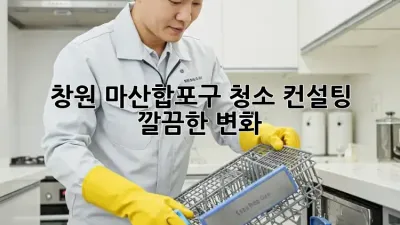 ✨창원 마산합포구 청소 컨설팅✨ 깔끔한 변화!
